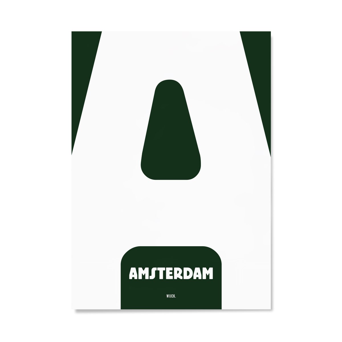 Poster von A von Amsterdam | WIJCK.